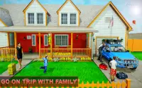Virtual Mom Family Life Gra - Symulator szczęśliwe Screen Shot 0