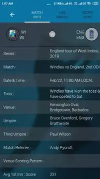 Cricket Expert Screen Shot 2
