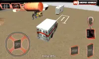 Ciudad Ambulancia Parking 3D Screen Shot 2