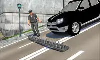 Fastest Furious Chained Car Police Chase Screen Shot 1