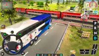 バス 運転 ゲーム 素晴らしい 3d シミュレーター Screen Shot 0