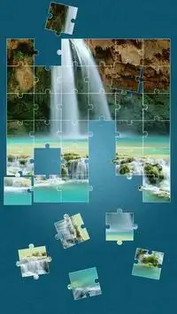 Waterfall Jigsaw Puzzle Screen Shot 10