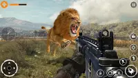 ऑफलाइन पशु शिकार खेल 3डी Screen Shot 1