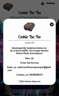 Cookie Tac Toe Screen Shot 2