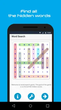 Word Search Puzzle : No Limits Screen Shot 0