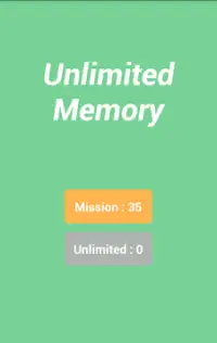 Unlimited Memory Screen Shot 0