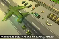 US Army Transport Game - Army Cargo Plane & Tanks Screen Shot 3