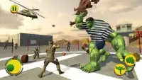 Incredible Monster Vs US Army Prison Escape Game Screen Shot 1