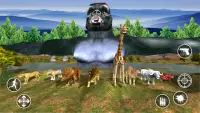 पशु सफारी हंटर: डिनो शूटर फ्री Screen Shot 1