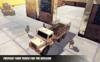 Army truck driving simulator Screen Shot 0