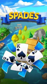 Spades Saga: Offline Card Game Screen Shot 6