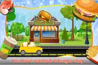 Burger Master Fast Food Maker Cooking Games Screen Shot 1