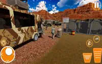 Army Robot Bus Simulator : Transport Mission Game Screen Shot 7