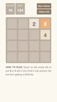 Anti 2048 Screen Shot 1