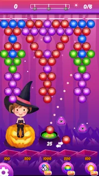 Bubble Shooter: Dark Halloween Screen Shot 3