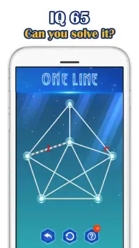 One Line Deluxe VIP - one touch drawing puzzle Screen Shot 2