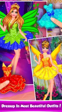 Fairy Doll - Fashion Salon Makeup Dress up Game Screen Shot 3