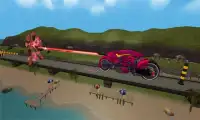 Moto Eobot: Incredible Stunt Bike Subway Screen Shot 6