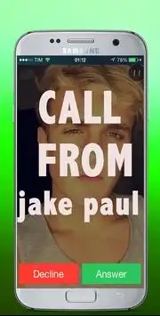 Real Call From  jake paul (( OMG HE ANSWERED )) Screen Shot 0