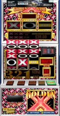 Golden X Game UK Slot Machine Screen Shot 5