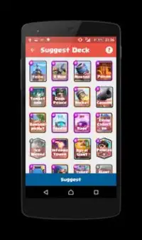 Deck Builder for Clash Royale Screen Shot 1