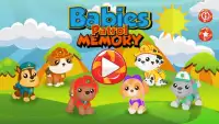 Babies Pups Memo Patrol Screen Shot 0