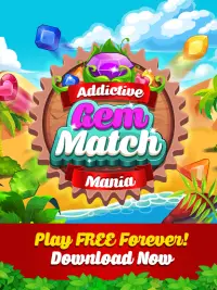 Addictive Gem™ Match 3 Puzzle Screen Shot 12