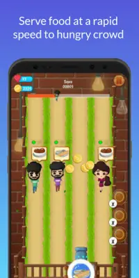 Dhaba Rush - Indian Chef Cooking Serving Food Game Screen Shot 1