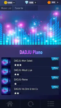 Dadju Piano TIles Screen Shot 0