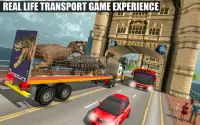 Off-Road Jurassic Zoo World Dino Transport Truck Screen Shot 9