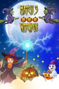 Match 3 Witches: Crazy Magic Jewel Wicked Mystery Screen Shot 4