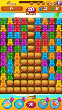 🐻🐻🐻 Gummy bear frenzy - match 3 🐻🐻🐻 Screen Shot 5