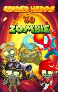 Araña héroes vs zombie Screen Shot 0
