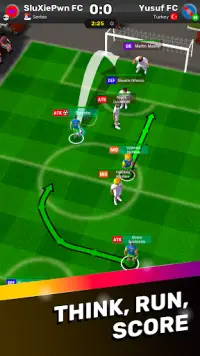 Football Tactics Arena: Turn-based Soccer Strategy Screen Shot 2