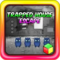 Новые игры для побега - Trapped House Escape Screen Shot 0