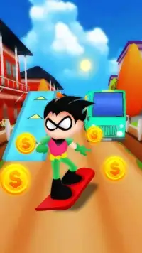 Runner Subway Titans Go Rush - 3D Game Screen Shot 2