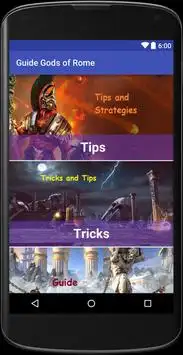 Guide for Gods of Rome Screen Shot 0