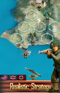 Frontline: Western Front - WW2 Strategy War Game Screen Shot 0