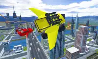 Futuristic Flying Car Real Drive 3D 2018 Screen Shot 10