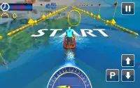 Crazy bike acrobacias bote acuático racing 2020 Screen Shot 1