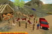 Farm Animal Transport Truck Simulator. Screen Shot 0