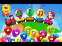 गुब्बारा खेल - बच्चों के लिए सीखने का खेल Screen Shot 0