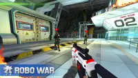 Robot Gun Shooting Games War Screen Shot 0