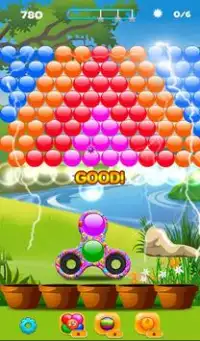 Game bắn súng bong bóng spinner Screen Shot 2