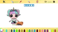 lol dolls Coloring Screen Shot 0