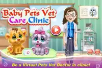Baby Pets Vet Care Clinic - Fluffy Animals Doctor Screen Shot 0
