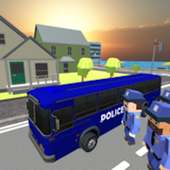 Police City Bus Driver