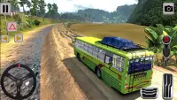 Mud Bus Driving Offroad Game. Screen Shot 0