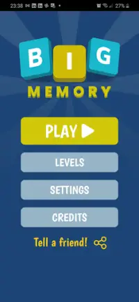 Big Memory - The hardest memory game ever! Screen Shot 6
