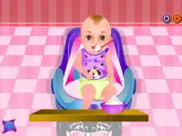 Bebés niñera juegos de niñas Screen Shot 4